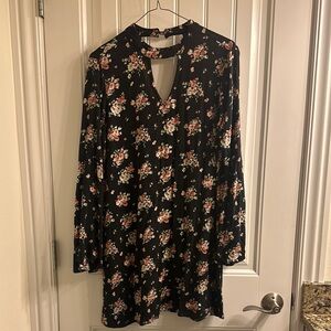 Floral Long Sleeve Dress